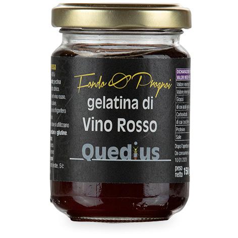 gelatina di vino rosso